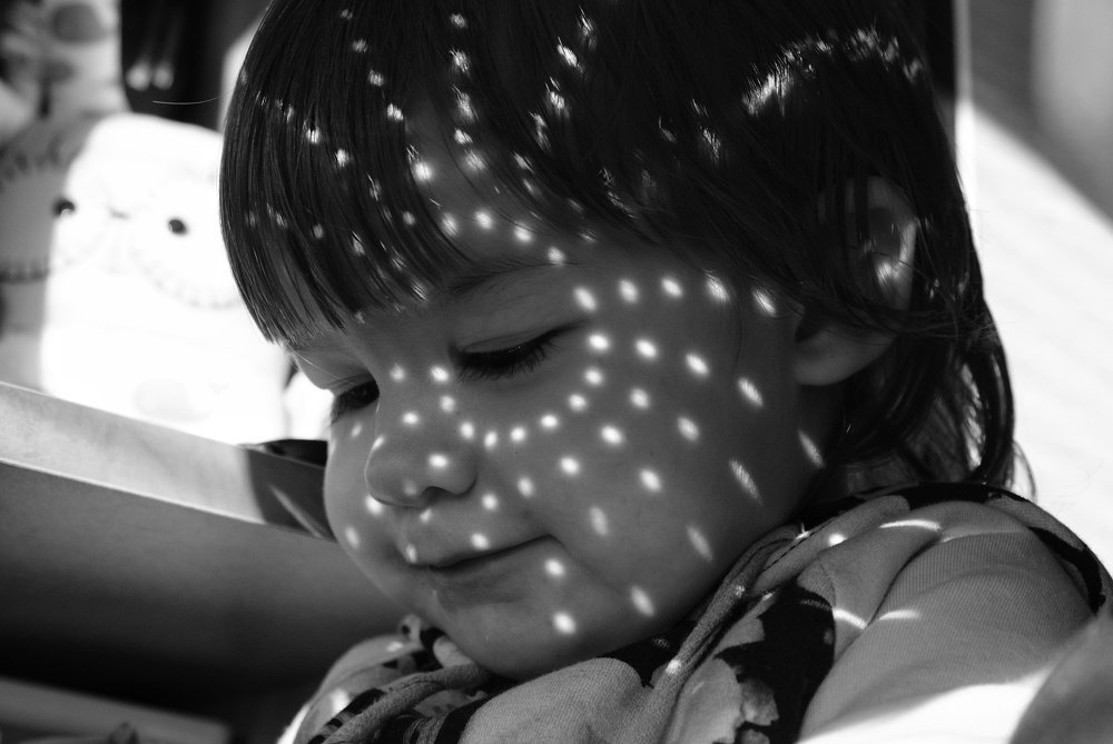 Солнечный зайчик.