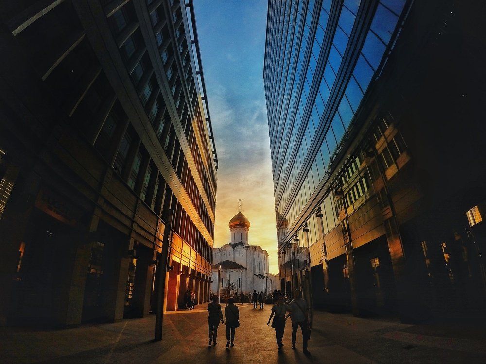 The first sunset of autumn