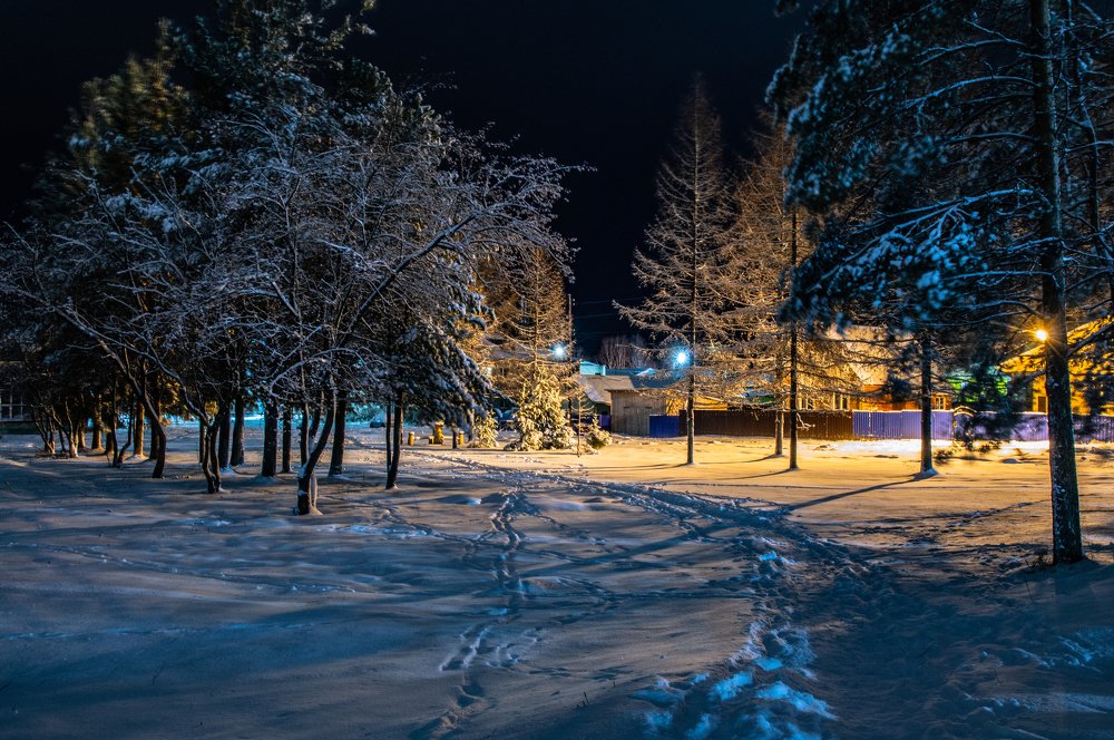 Спокойствие ночи ...