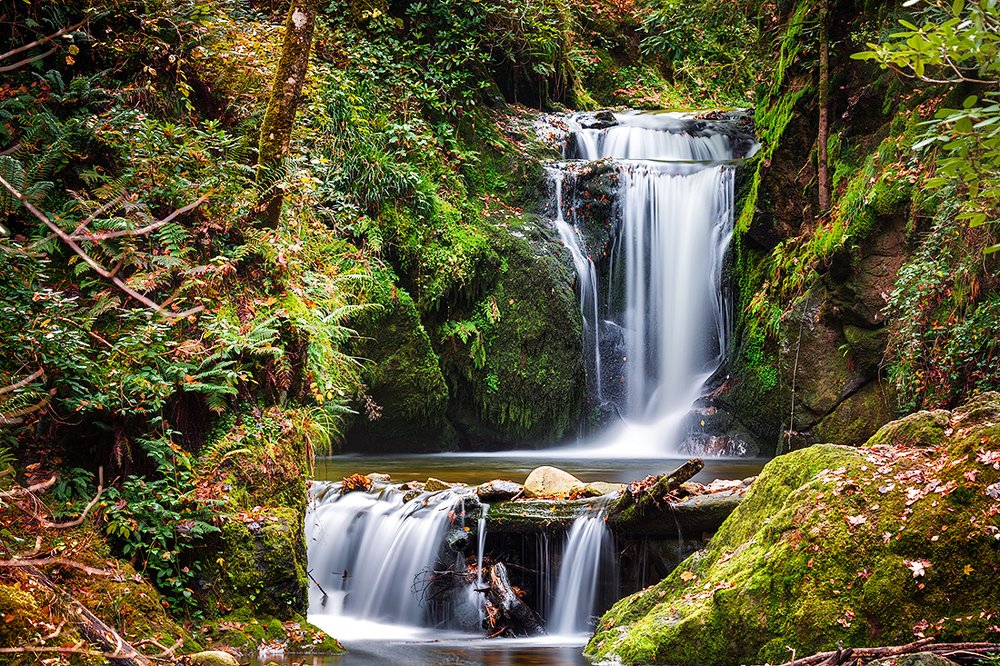 Geroldsau waterfall