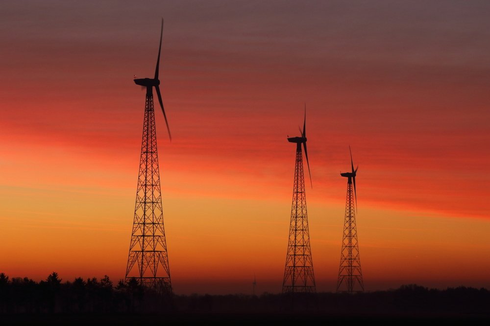 Современный пейзаж. Рассвет