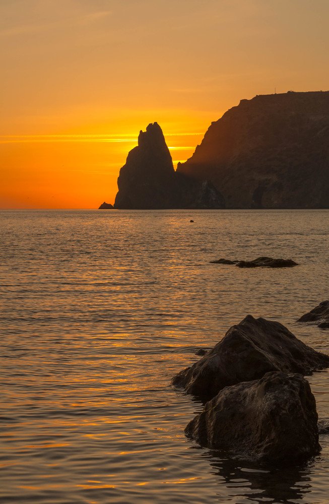 Закат на Яшмовом пляже