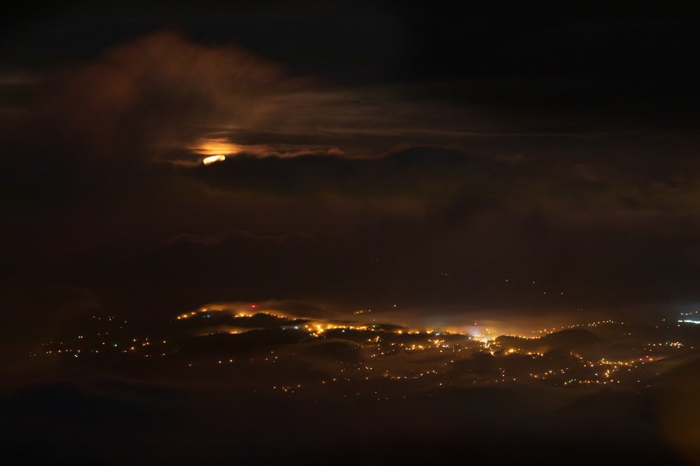Atardecer de la Luna