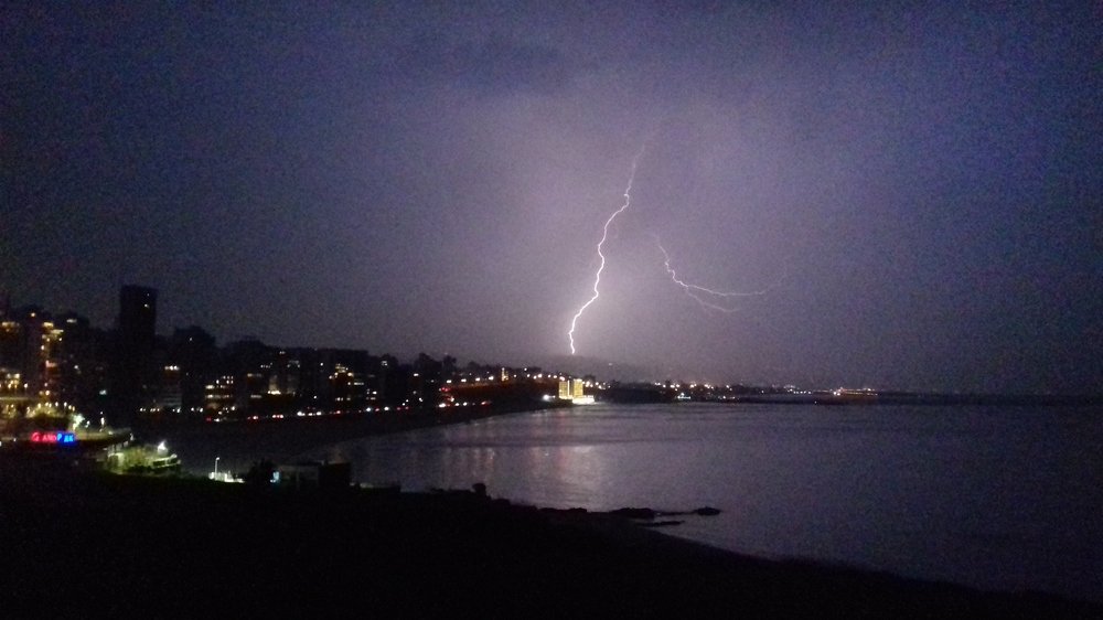 Lightning by phone