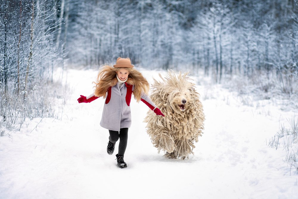 Александра и комондор Альта