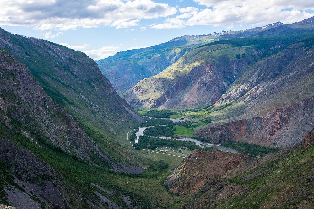 вид на долину Чулышмана