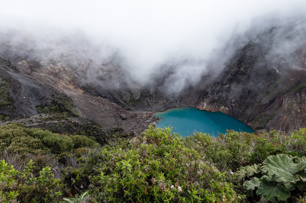 Caída de la neblina.