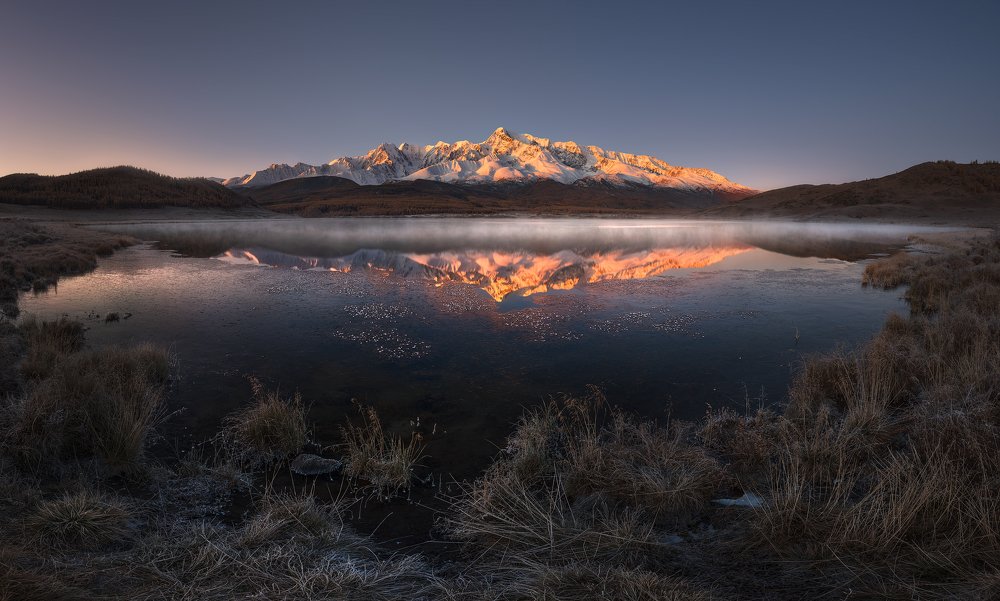 Раннее утро в Алтай