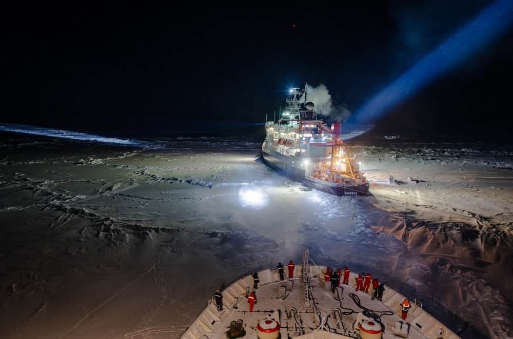 В полярных льдах