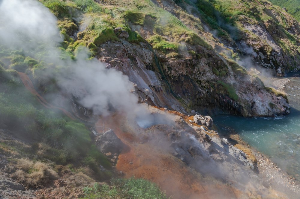 Гейзер Великан, долина Гейзеров