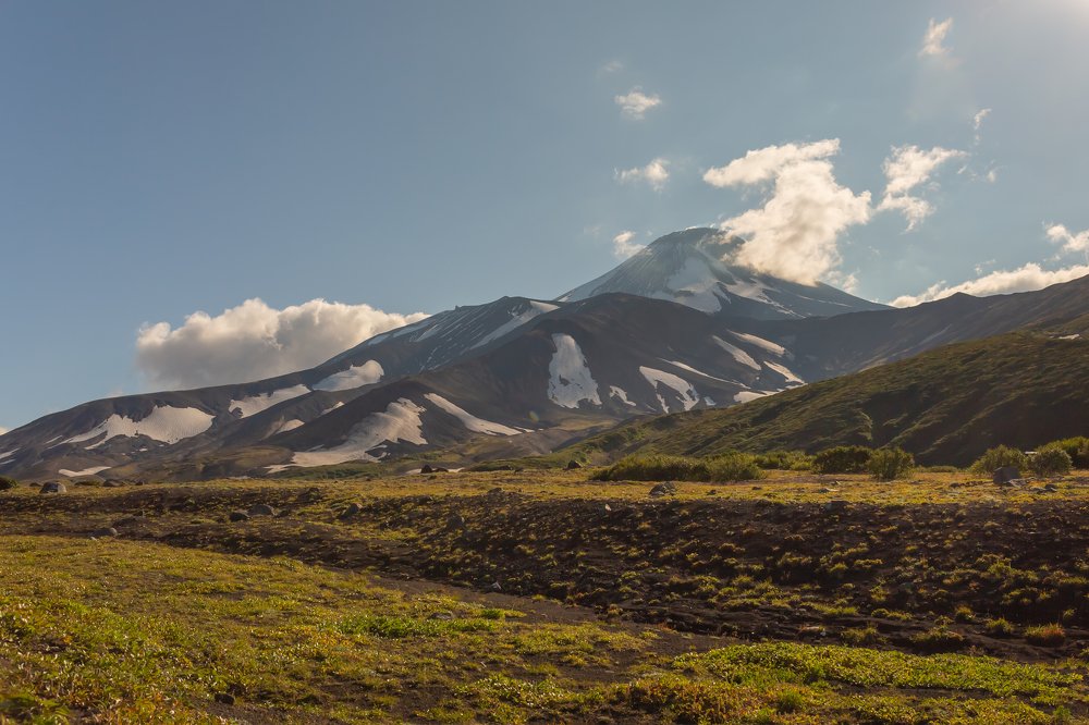 Авачинчкий вулкан, Камчатка.
