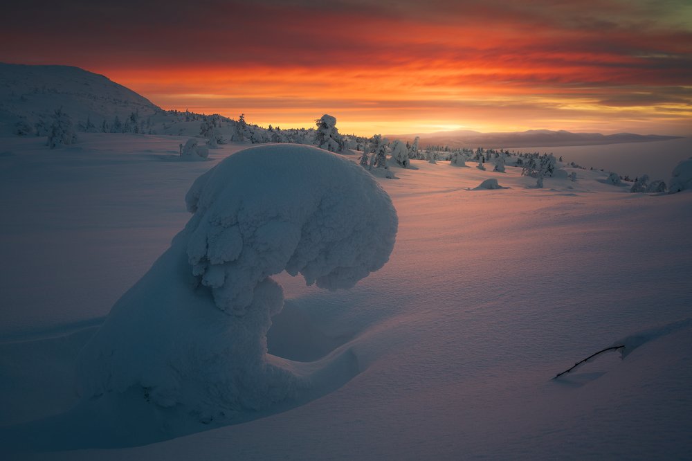 Рассвет Кольского Полуостров