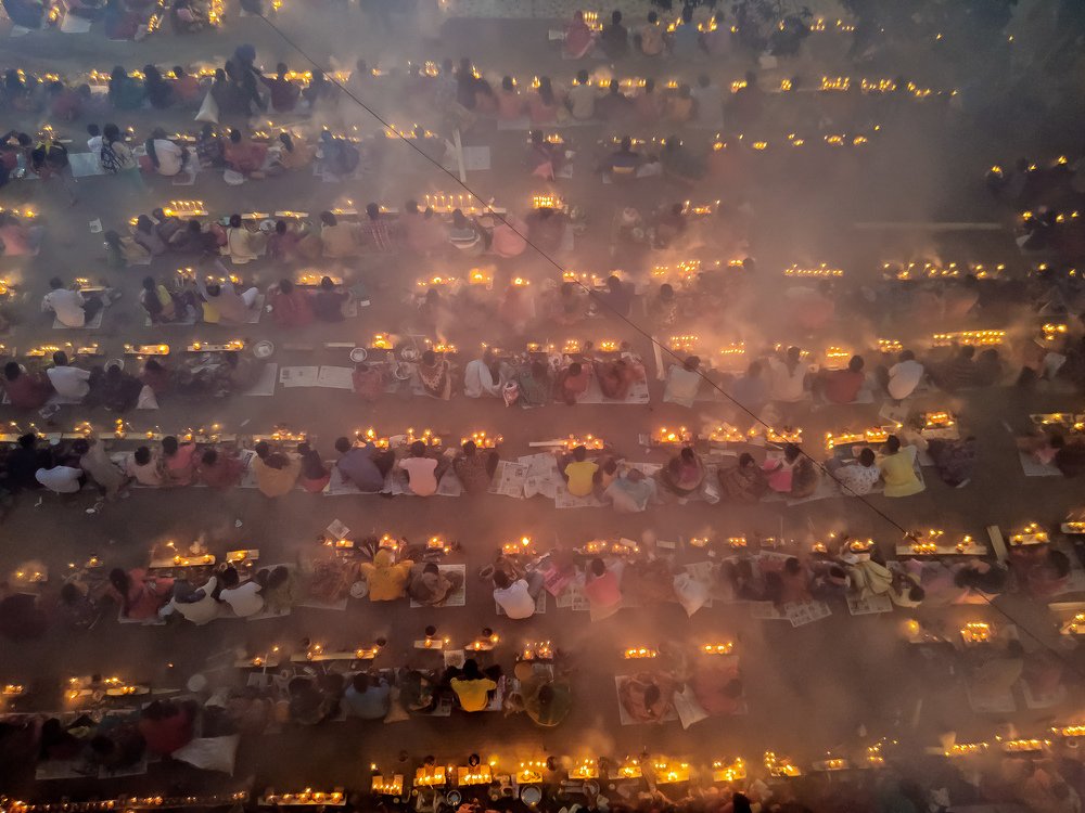 Rakher upobash,a religious festival