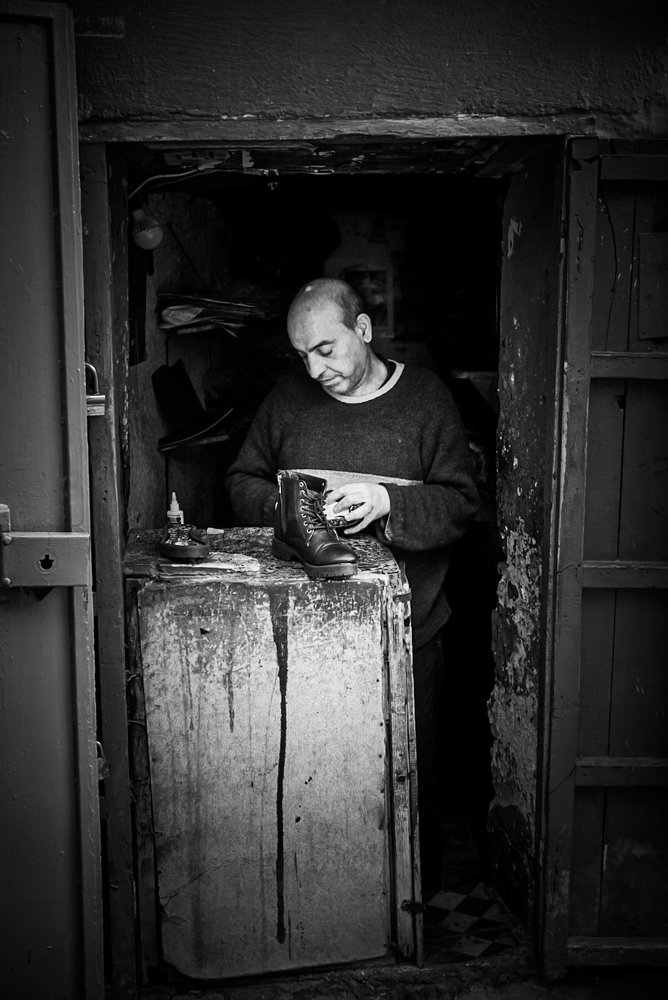 Black and White portrait