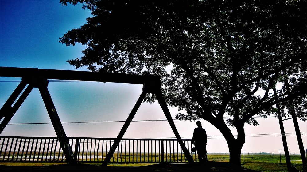 Sometimes you have to go far to get closer