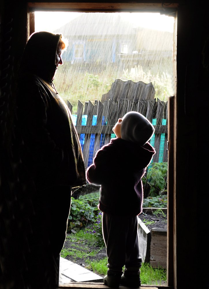 Летний дождь.