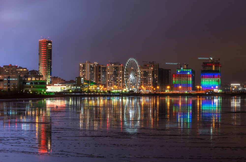 Ночная Казань