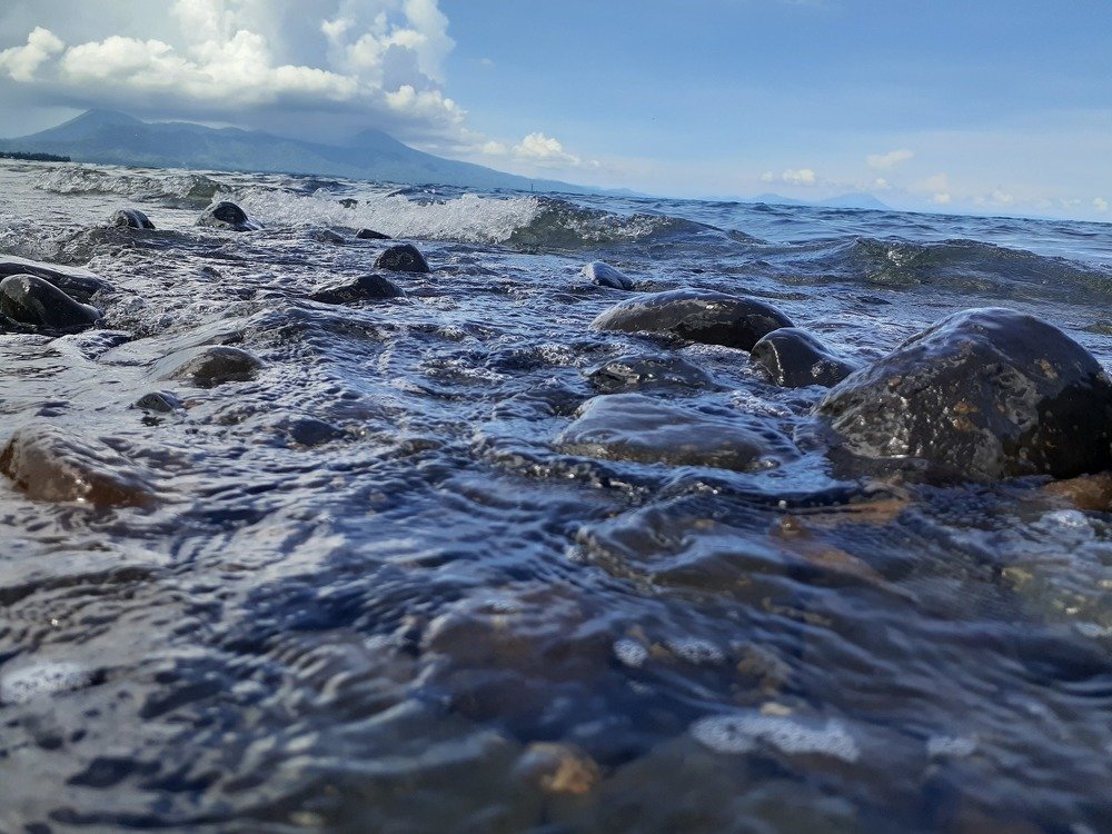 Stone by the sea