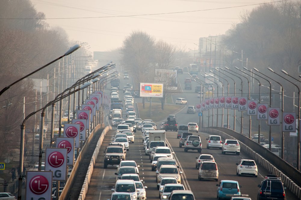 Утренние пробки.