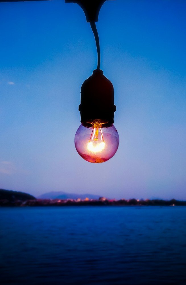 Evening Lakeside view