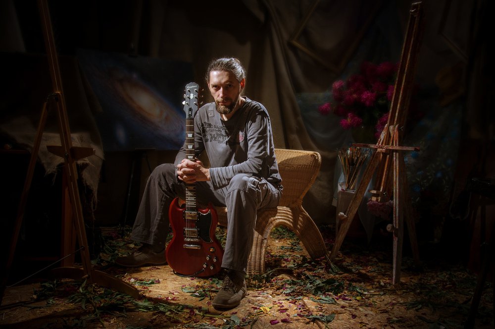 Мастерская художника, - Гость...