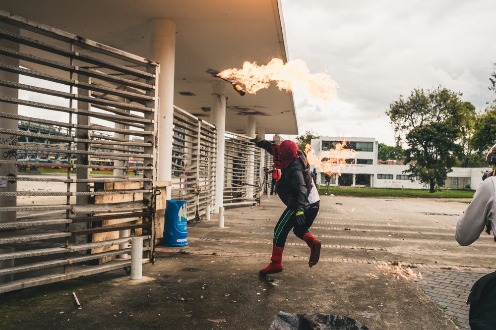 La nacional en fuego