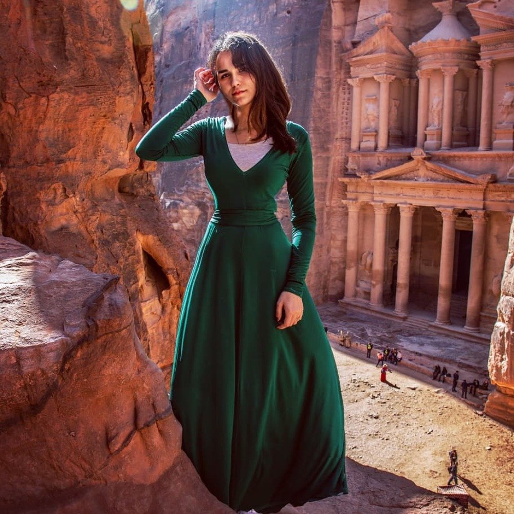 Вид на Петру!