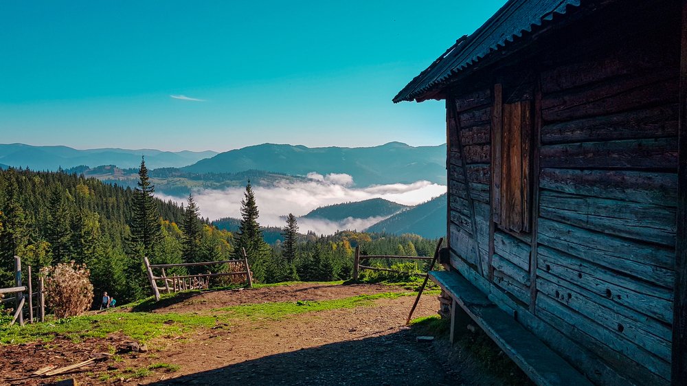 Ukrainian Carpathian Mountains.