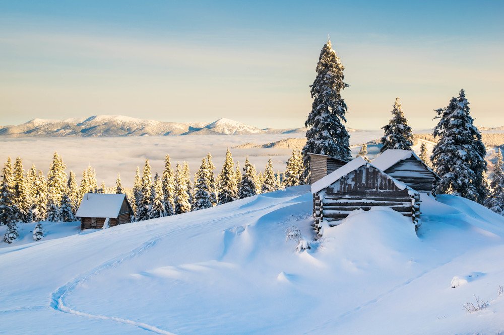 Утро в горах