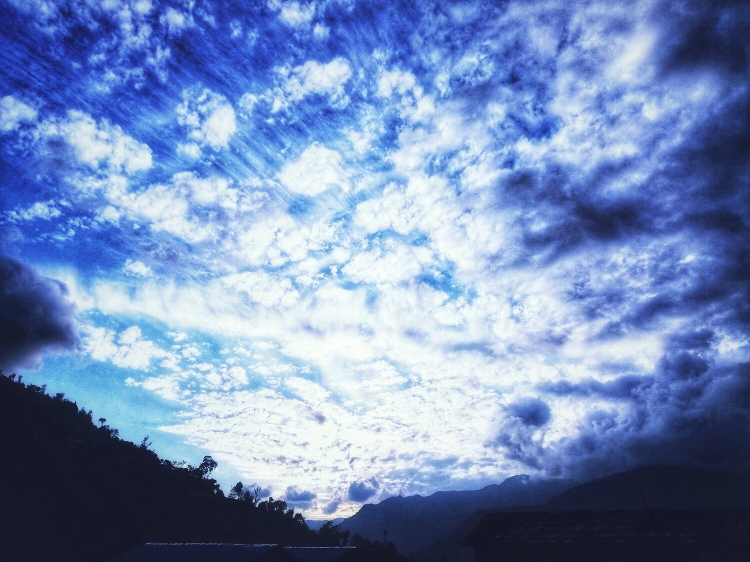 Cloudy sky