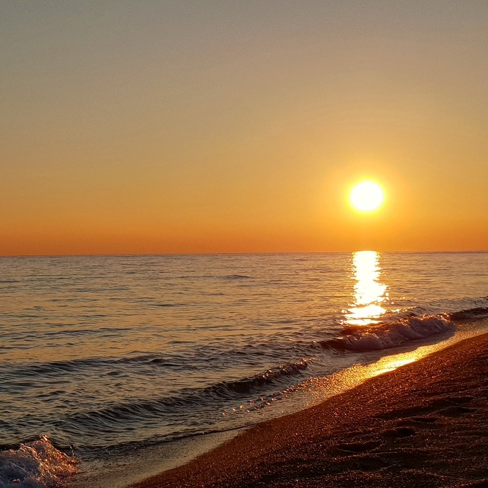 Закат в Испании