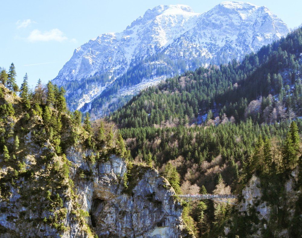 Мост над бездной. Bridge over the abyss. Bavaria