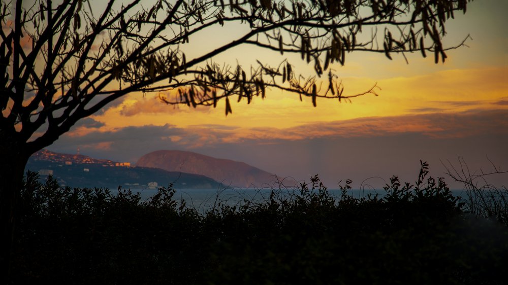 Закат в Пальмире