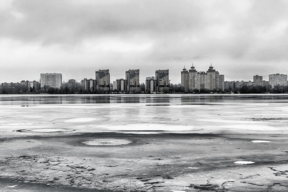 Пасмурным утром в декабре..