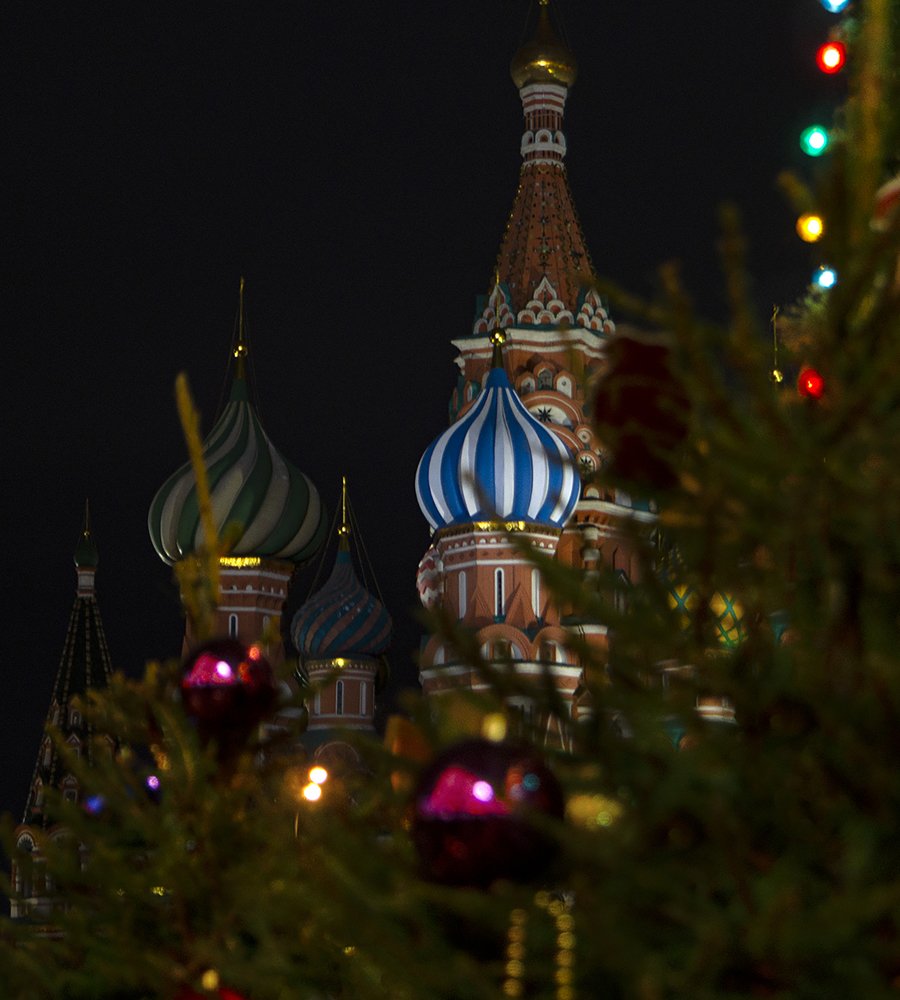Новогодняя Москва