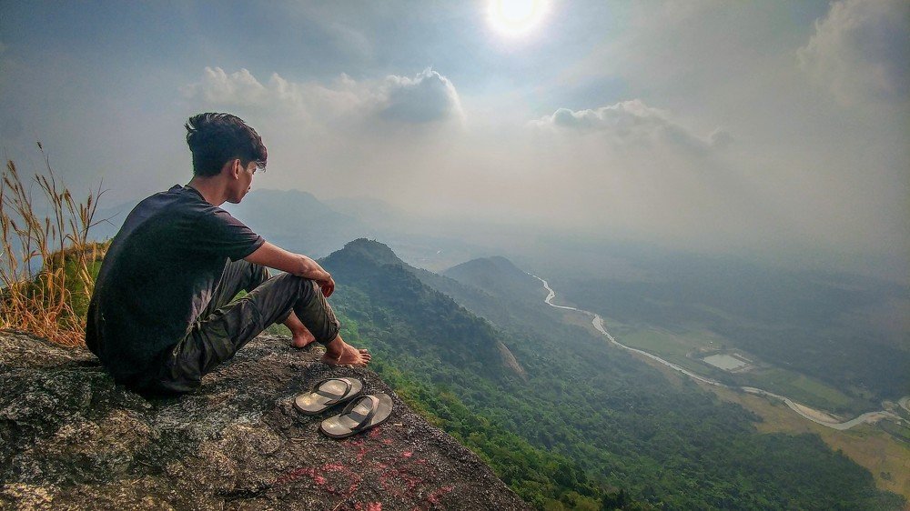 A veiw from top of Nakkati Hill