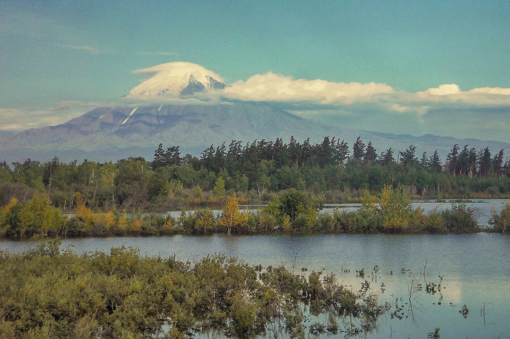 Вулкан Ключевская сопка