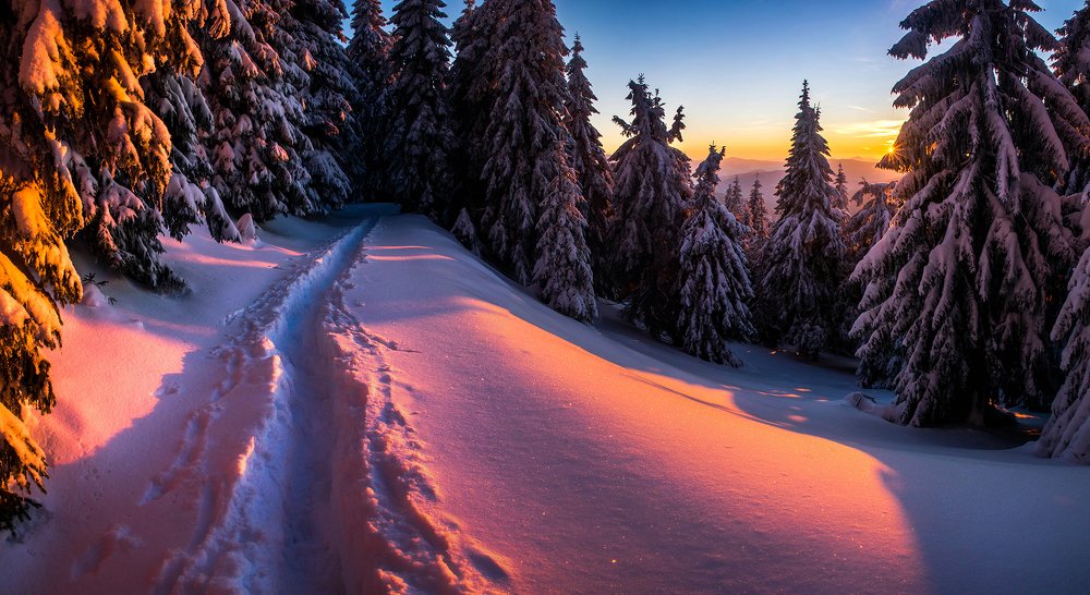 Конфетный закат