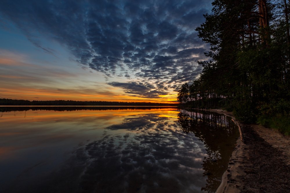 Белые ночи в Карелии