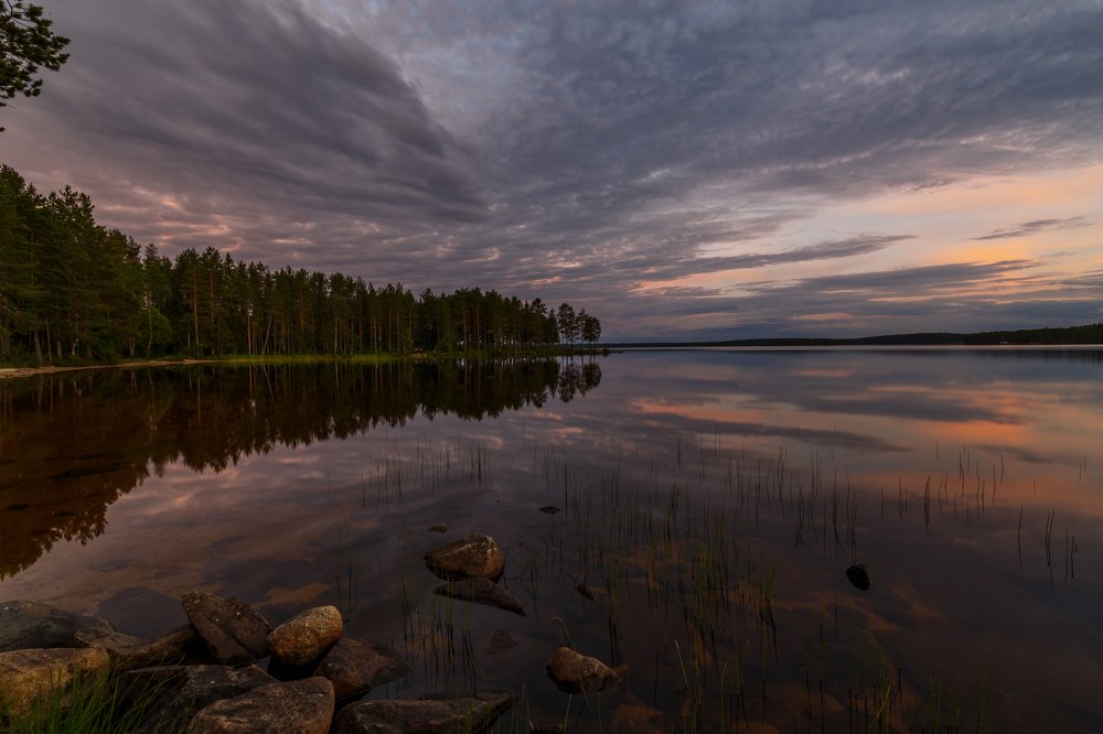 Белые ночи в Карелии