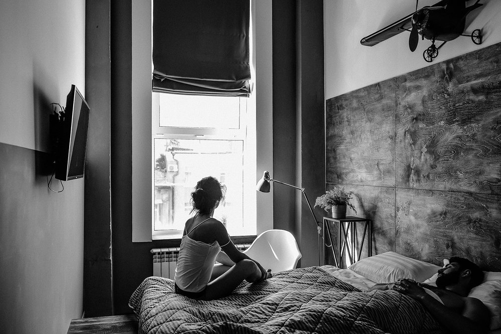 утро в отеле