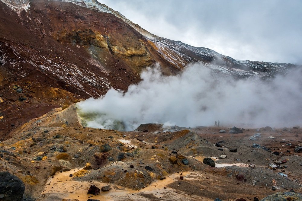 В плену фумарола...