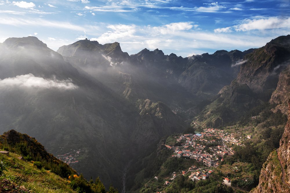 Curral das Freiras.Madeira. Долина монахинь. Мадейра. Португалия.