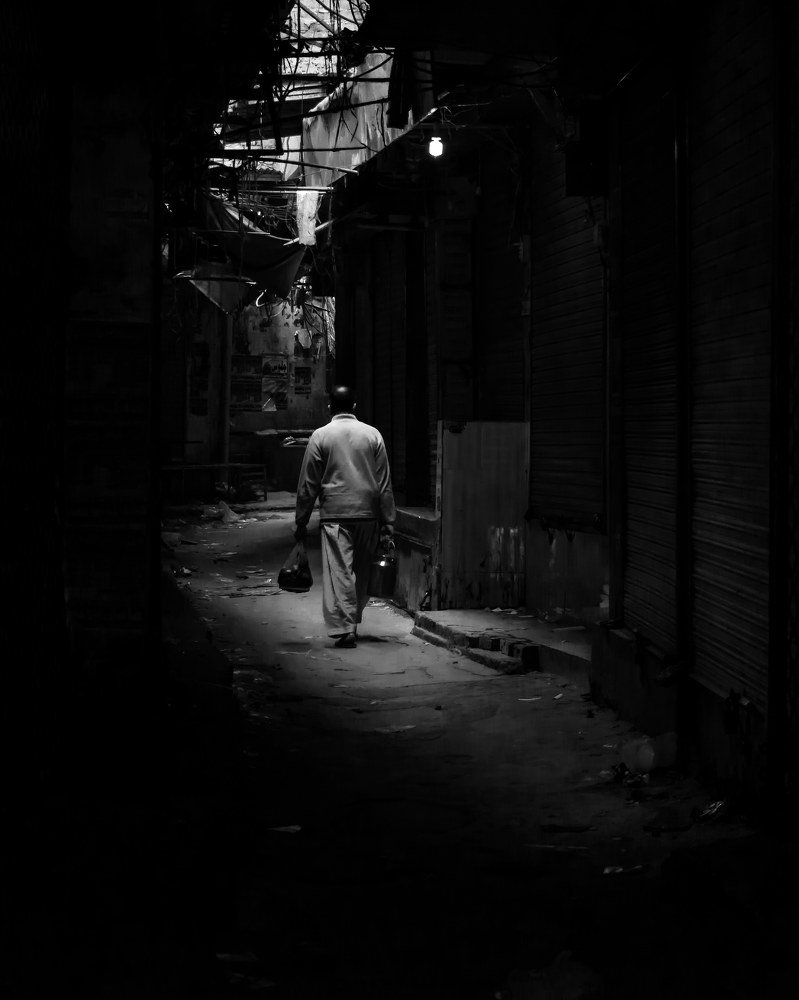 Life is travel between light and darkness