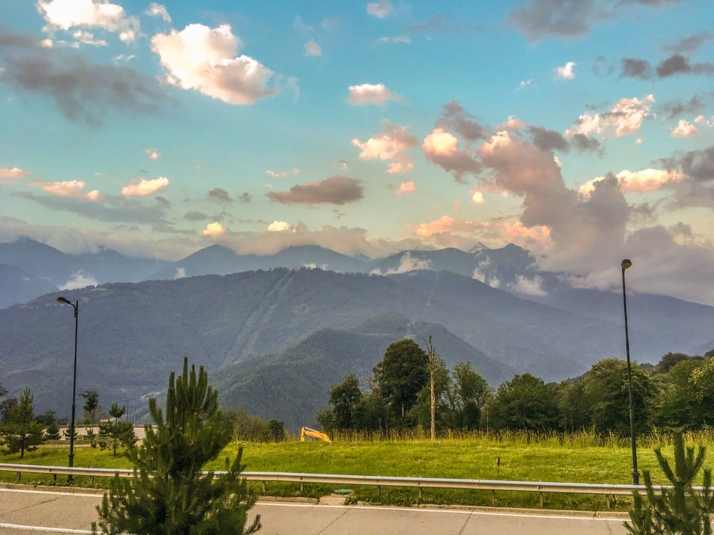 Горы Красной Поляны