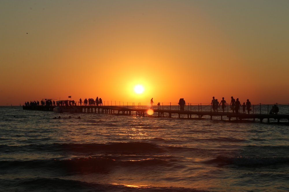 Закат у Чёрного моря