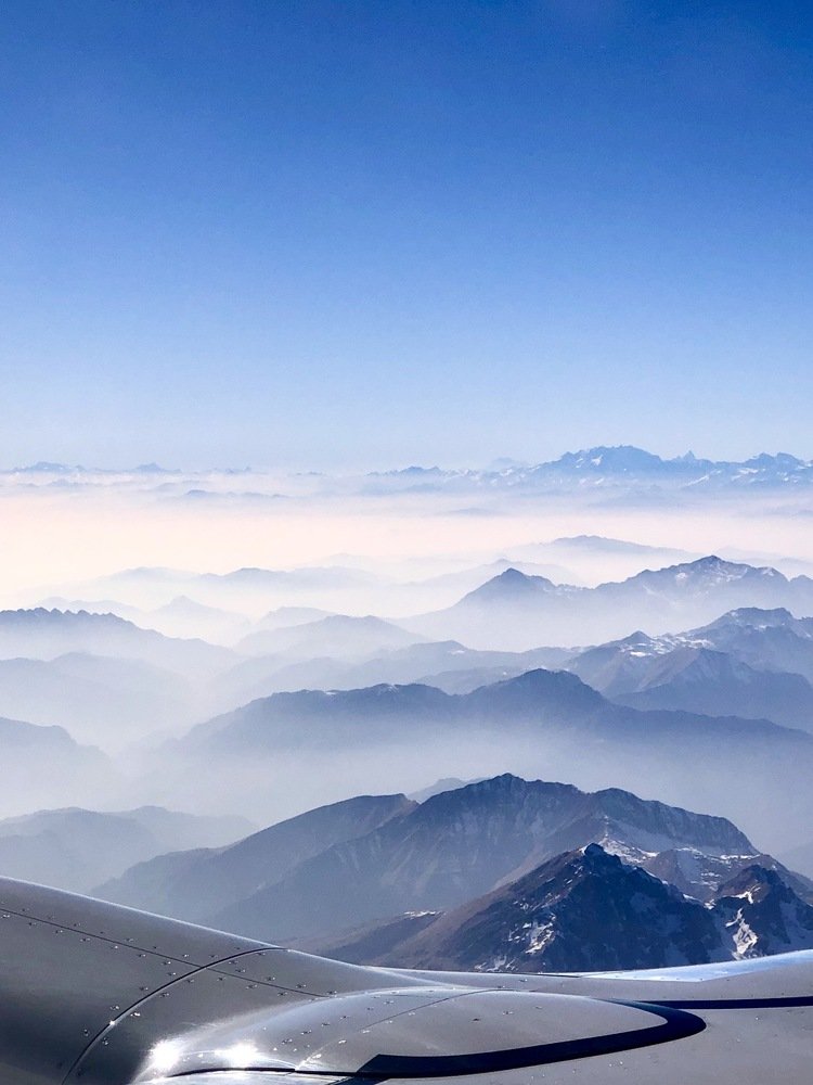 Над Альпами