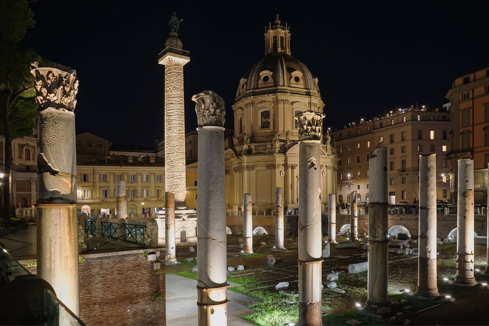 Forum of Trajan. Rome. Italy.