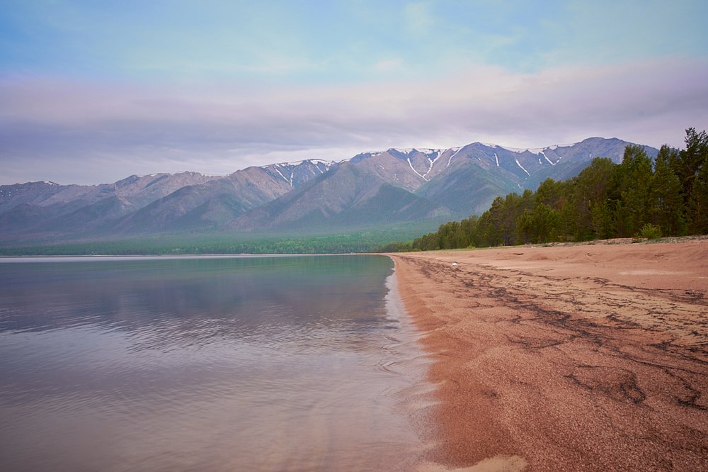 Утро на Баргузинской косе