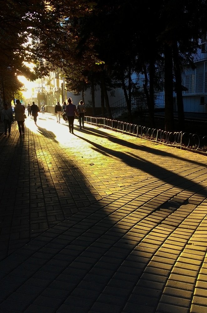 "Солнце ниже, длиннее тени..."